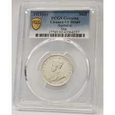 AUSTRALIA 1921 . ONE 1 SHILLING . STAR